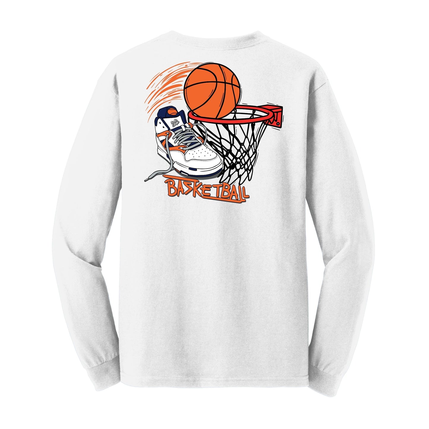 Basketball Youth Long Sleeve Tee