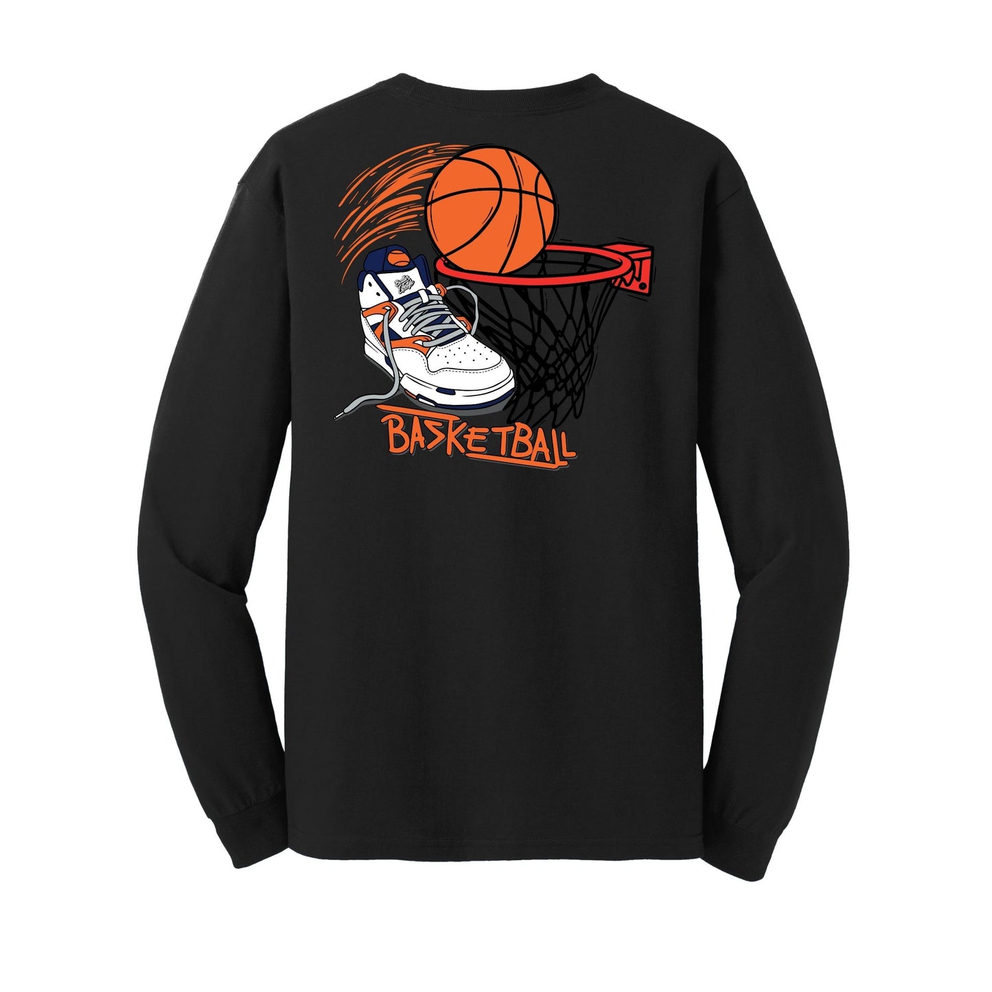 Basketball Youth Long Sleeve Tee