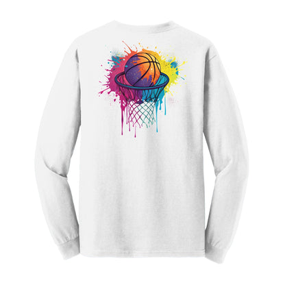 Basketball Youth Long Sleeve Tee