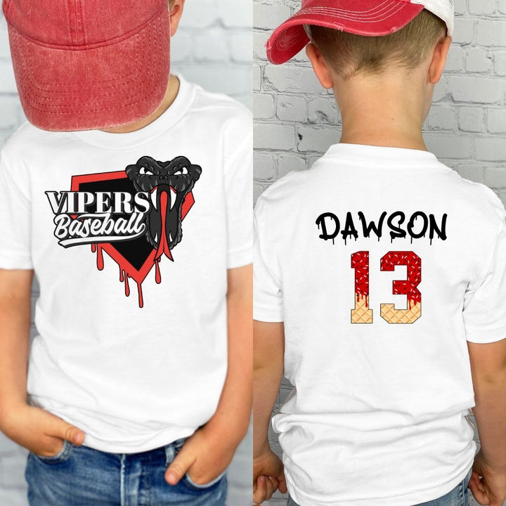 Custom Baseball Team T-Shirt