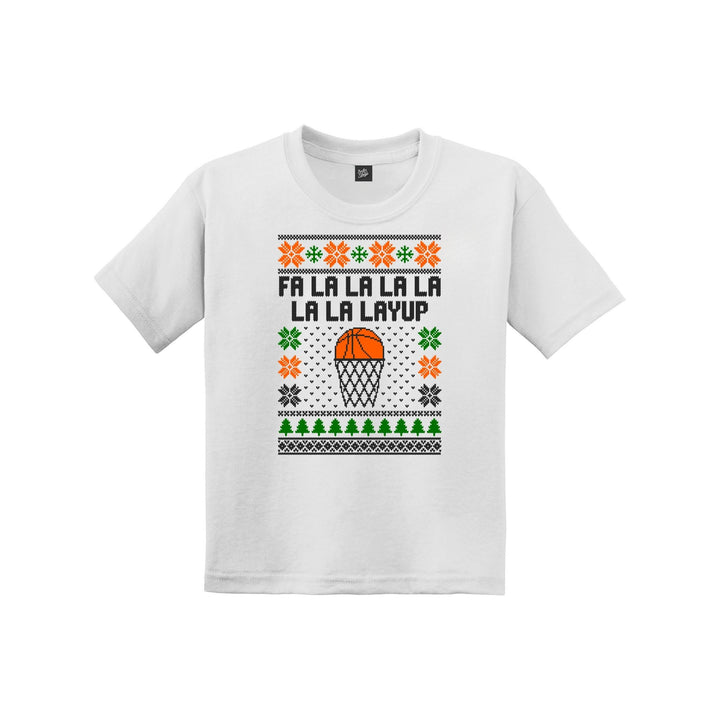 Youth Holiday Basketball Tee