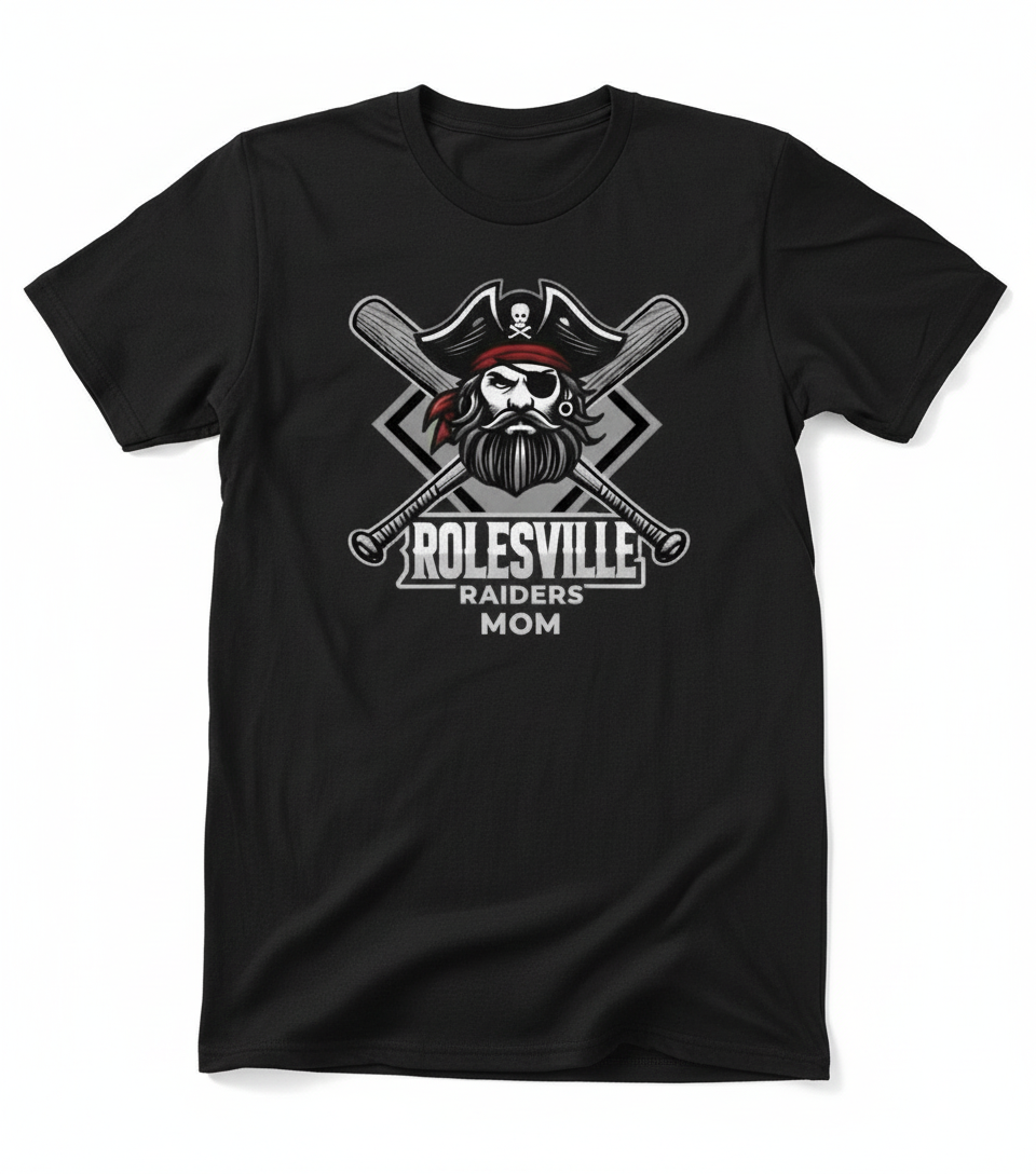 Rolesville Raiders Mom Cotton T-Shirt