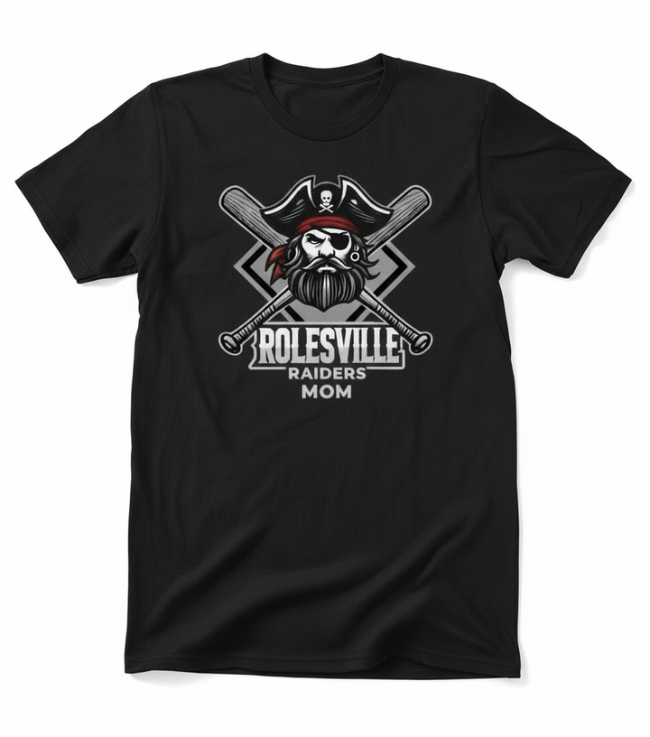Rolesville Raiders Mom Cotton T-Shirt