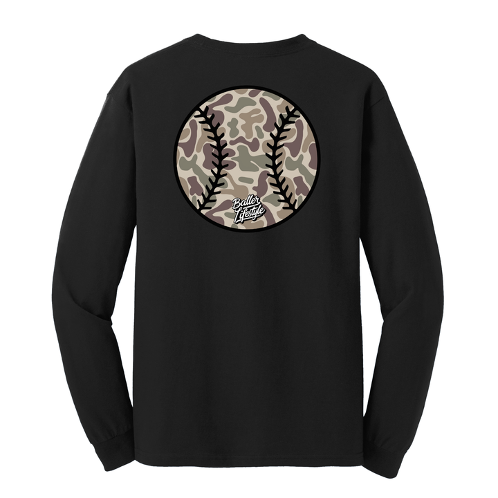 Youth Baseball Long Sleeve Tee