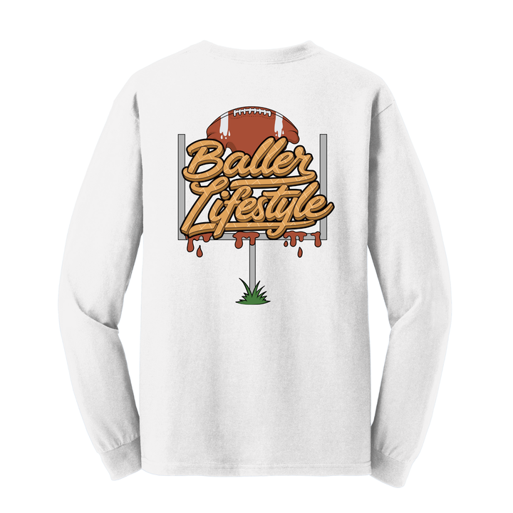 Youth Football Long Sleeve Tee