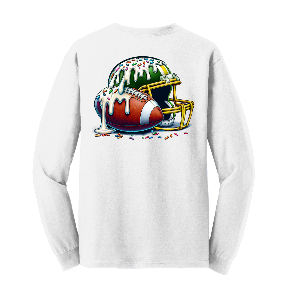 Youth Football Long Sleeve Tee