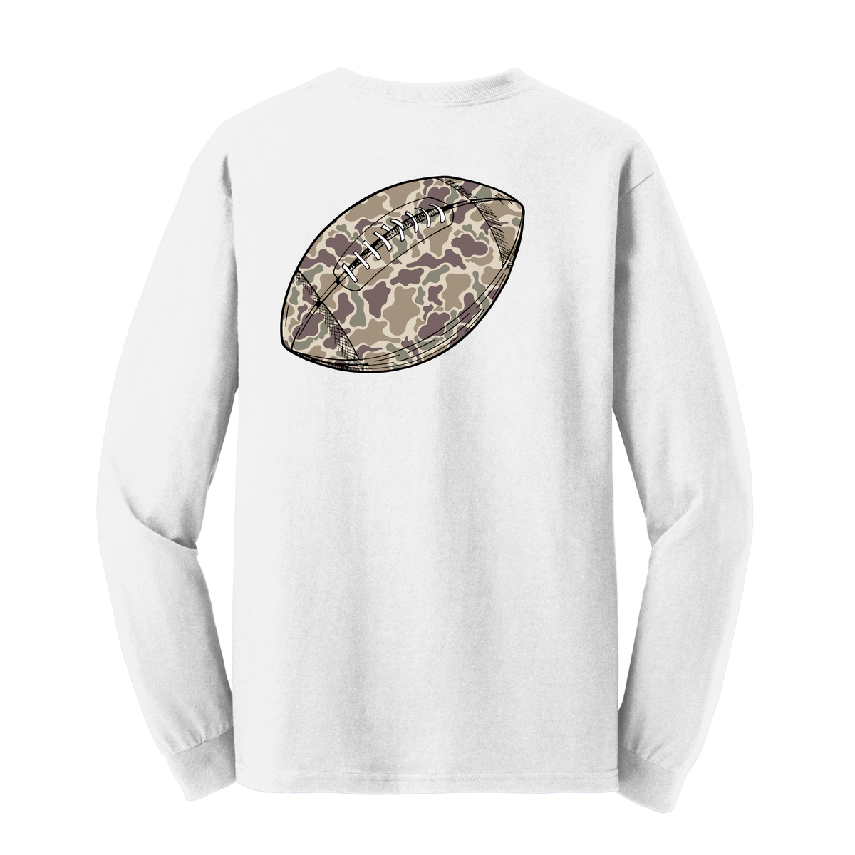 Youth Football Long Sleeve Tee