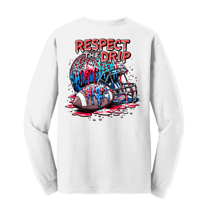 Youth Football Long Sleeve Tee