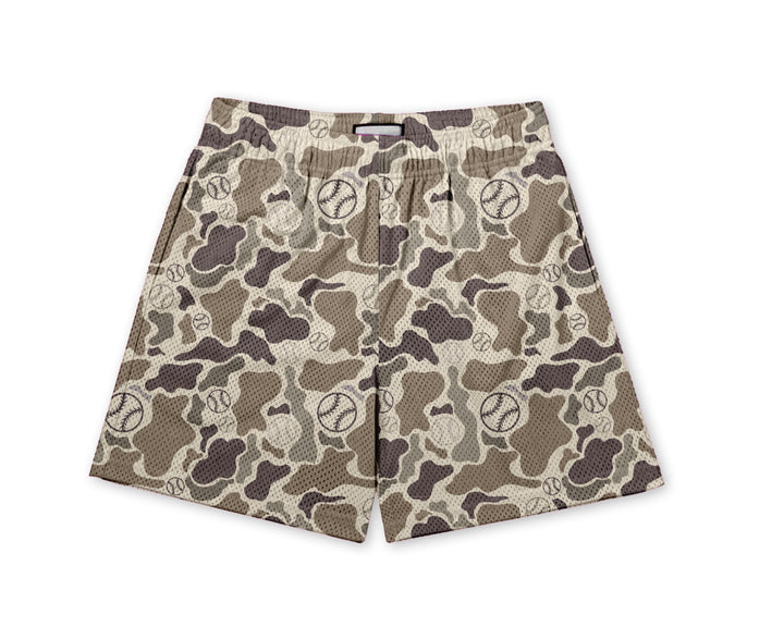 Camo Baseball Shorts