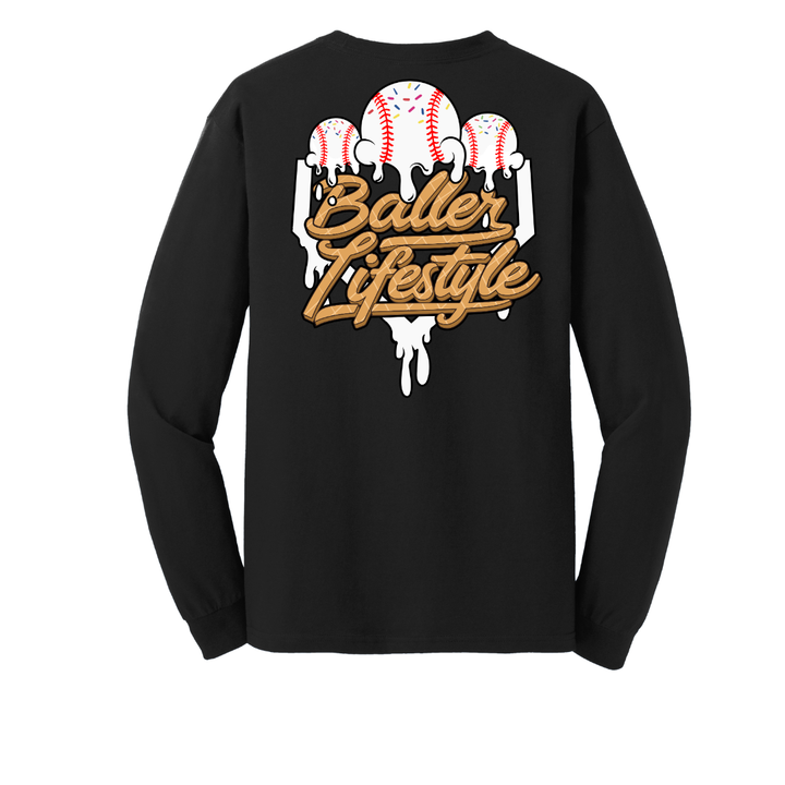 Baseball Youth Long Sleeve Tee