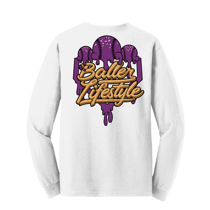 Baseball Youth Long Sleeve Tee