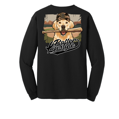 Baseball Youth Long Sleeve Tee