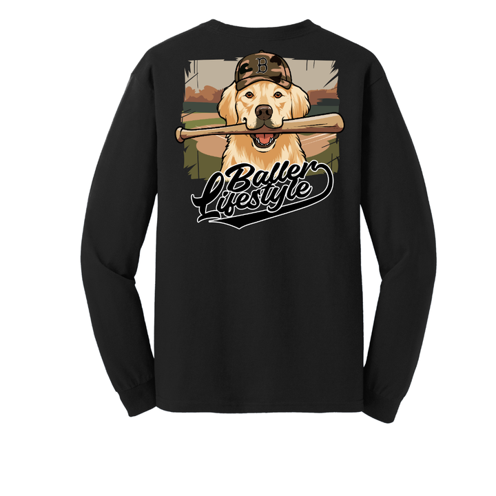 Baseball Youth Long Sleeve Tee