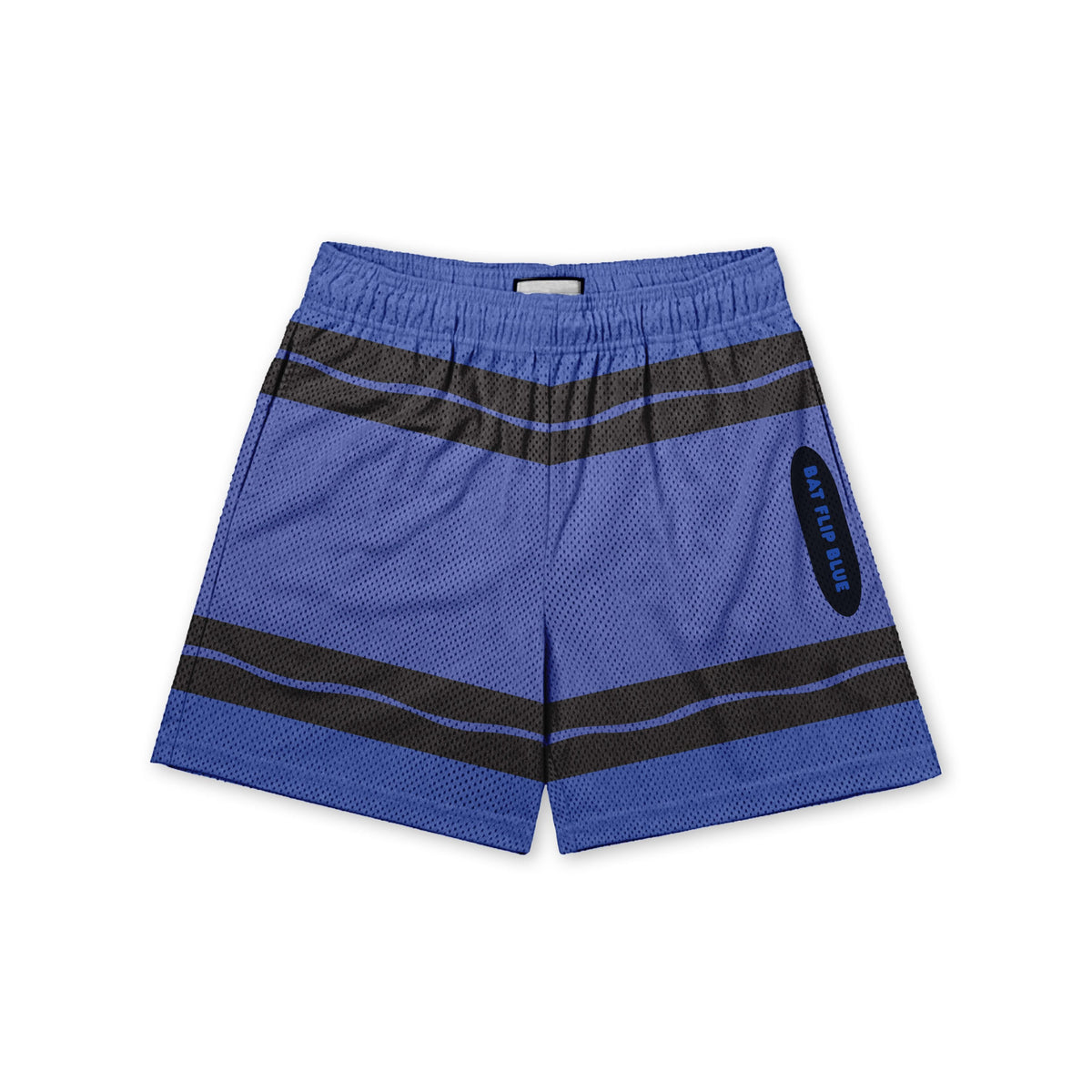 Bat Flip Blue Crayon Baseball Shorts Clearance