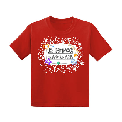 B is for Baseball Youth Tee