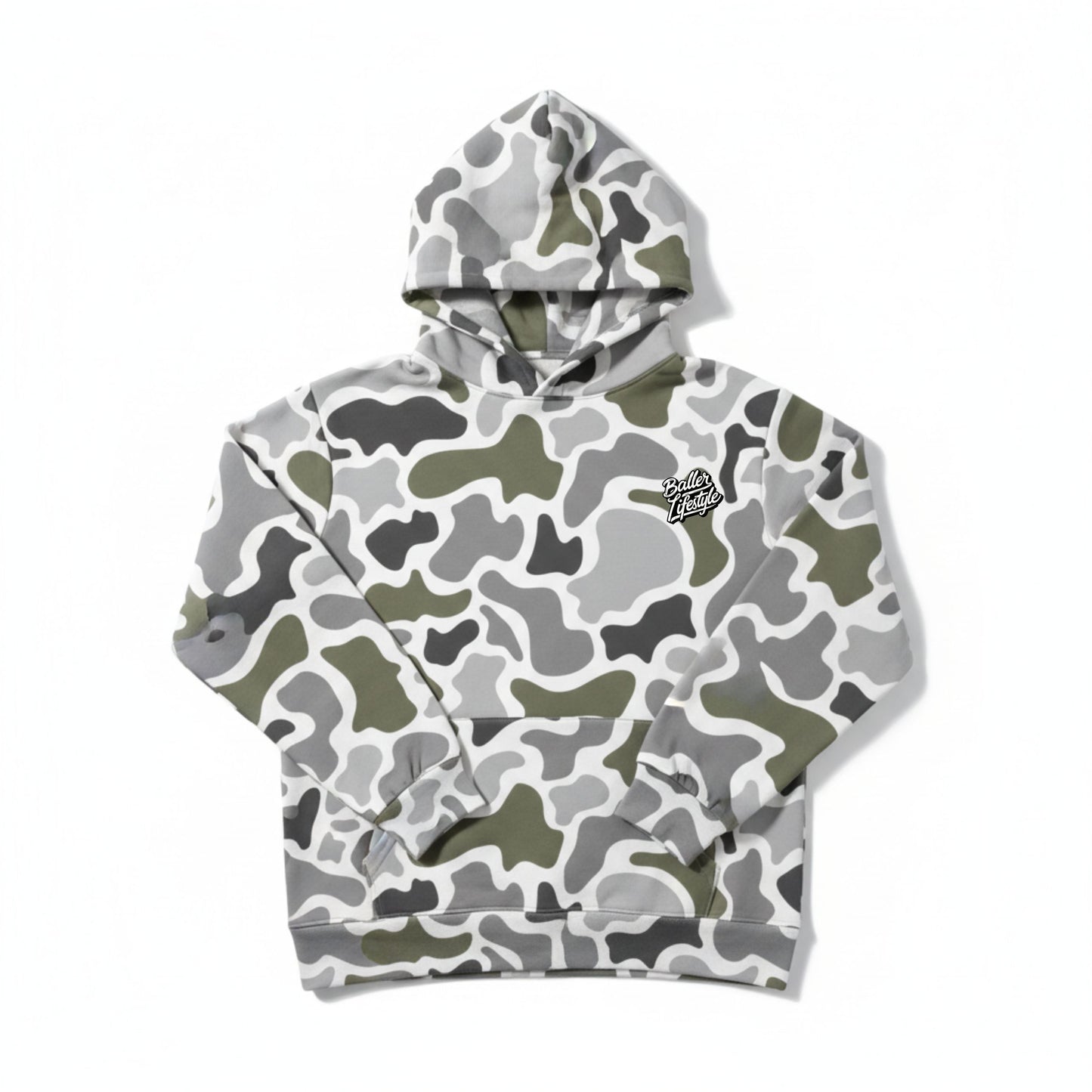 Baller Lifestyle Camo Hoodie