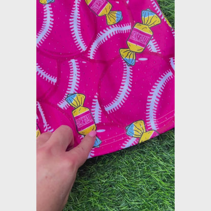 Splatter Paint Baseball Shorts