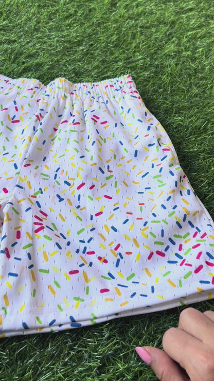 Ice Cream Drip Shorts